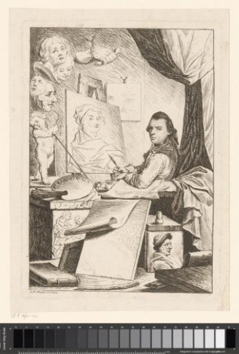 Self-portrait with a donkey