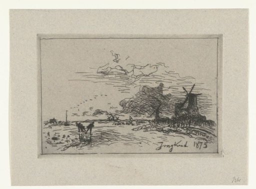 Winter Landscape near Rotterdam