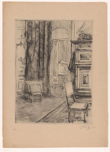 Interior of an Artist's Studio