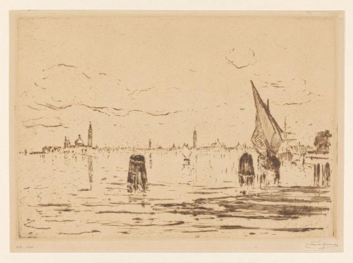 Venice seen from the water