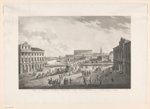 View of Stockholm from Gustav Adolfs torg