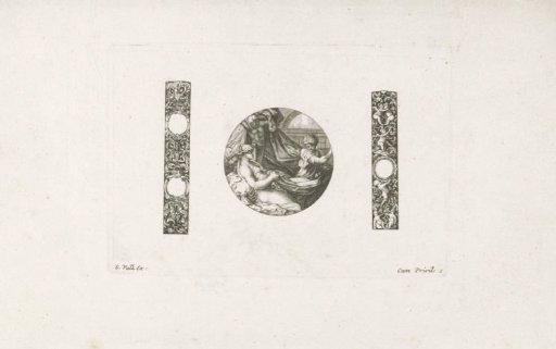 Clock case with Potiphar's wife and Joseph
