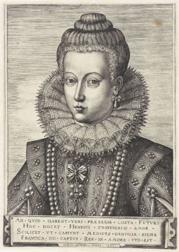 Portrait of Maria de' Medici, Queen of France