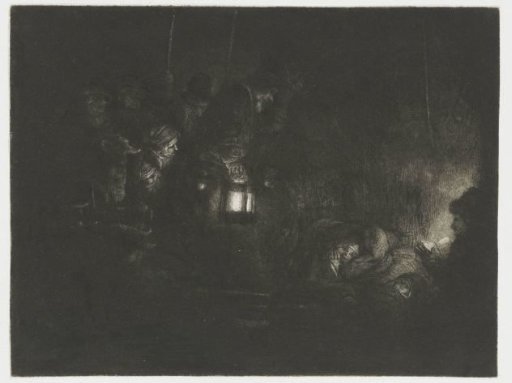 The adoration of the shepherds: a night piece