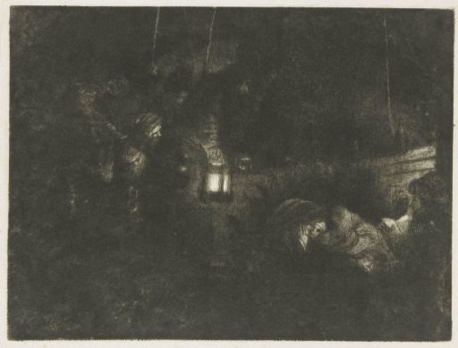 The adoration of the shepherds: a night piece