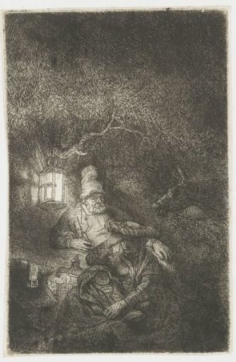 The rest on the flight into Egypt