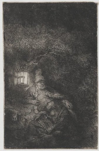 The rest on the flight into Egypt: a night piece