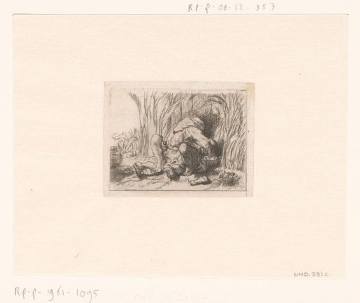 The monk in the cornfield