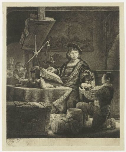 Jan Uytenbogaert, 'the goldweigher'