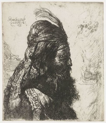 The third Oriental head