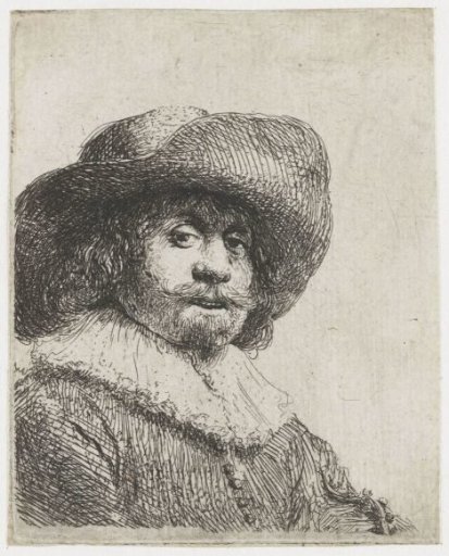 Man in a broad-brimmed hat