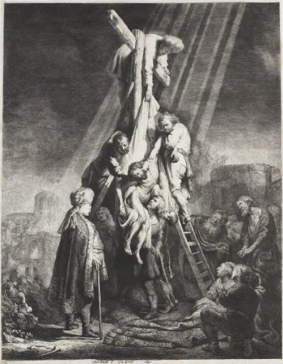 The descent from the cross: second plate