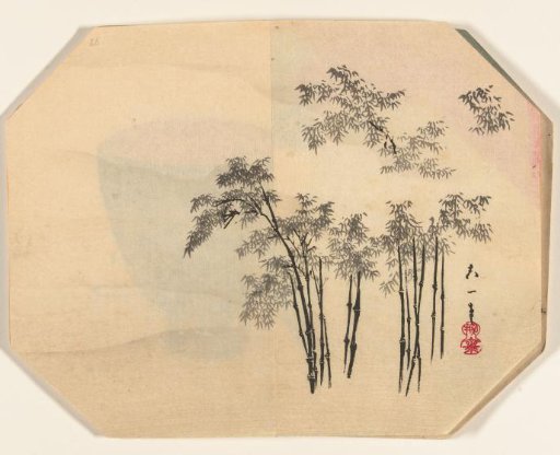 Bamboo in mist