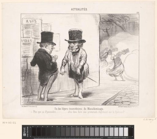 Man shows another man the dust of a whirlwind on his clothes