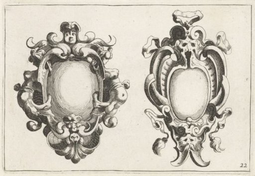 Two cartouches