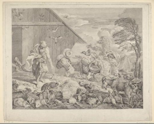 Noah by the ark
