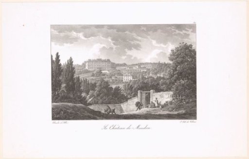 View of the Château of Meudon