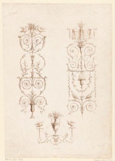 Arabesques with birds