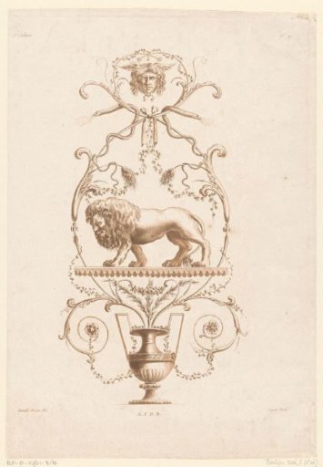 Arabesques and lion