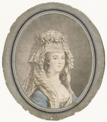 Bust of a Woman with a Headdress