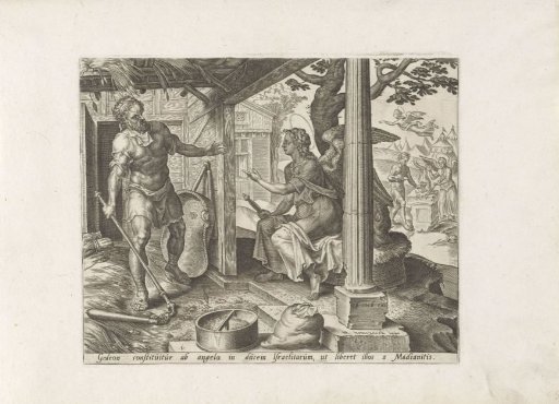 The Appearance of the Angel to Gideon