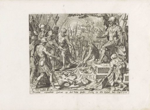 Gideon Receives the Jewelry of the Midianites
