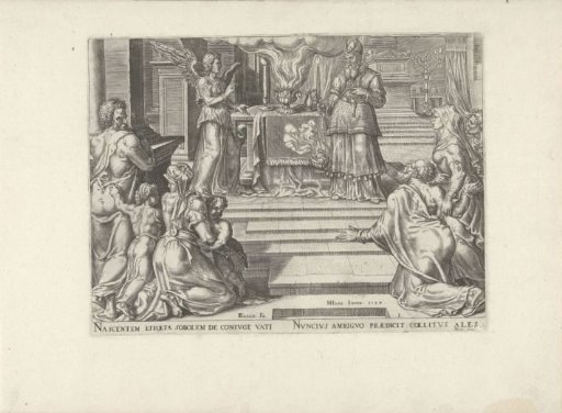 Gabriel Appears to Zechariah