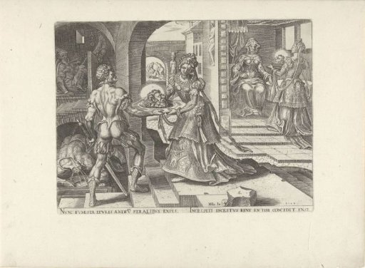Salome Receives the Head of John the Baptist