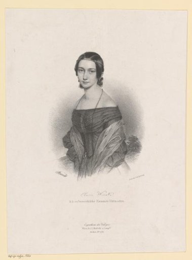 Portrait of Clara Schumann