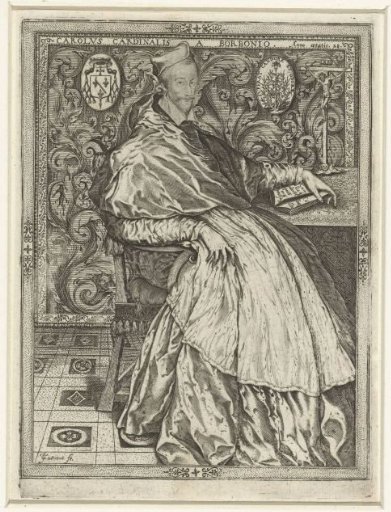 Portrait of Cardinal Charles of Bourbon