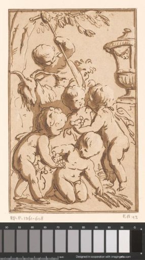 Bacchanal of Cupids