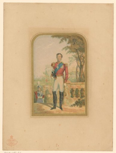 Full-length portrait of Prince Albert
