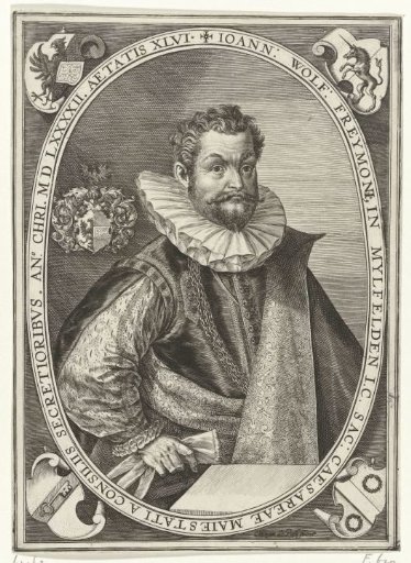 Portrait of Johann Wolfgang Freymann