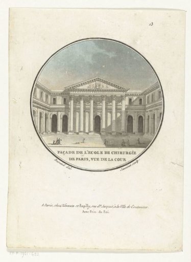 Facade of the School of Surgery