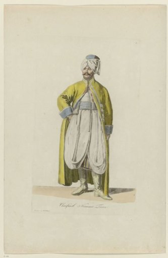 Costume of a Turkish chamberlain