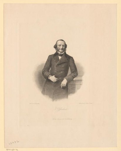 Portrait of Jacques Offenbach