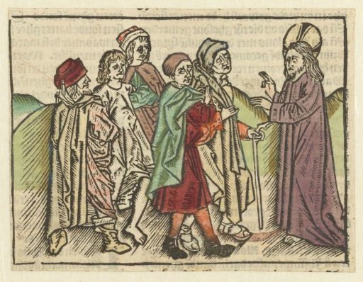 Christ Healing Two Blind Men and a Demoniac