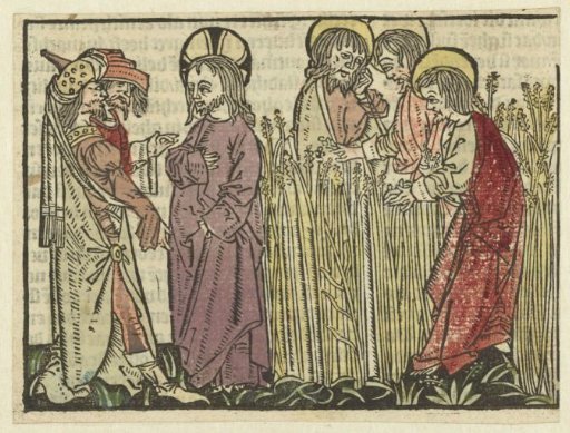 The Disciples Plucking and Eating Ears of Corn on the Sabbath