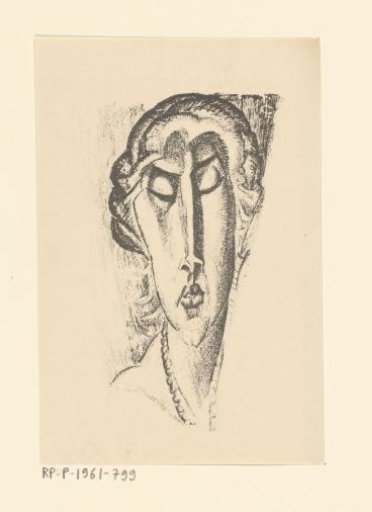 Portrait of an unknown woman