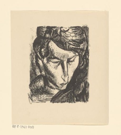 Portrait of an unknown woman