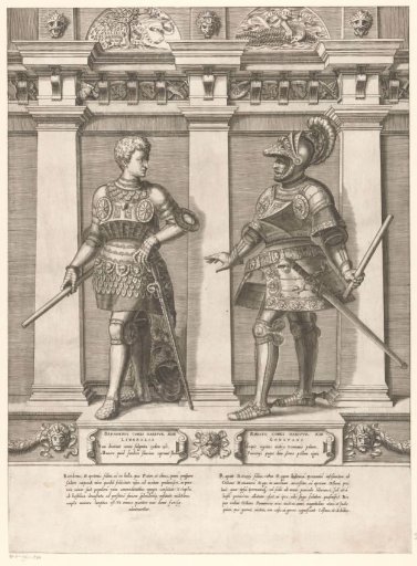 Double Portrait of Bernard and Ropato of Habsburg