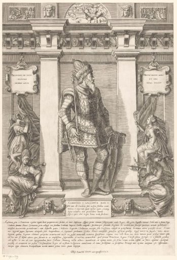 Portrait of Clovis I, King of the Franks