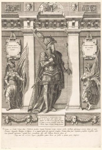 Portrait of Chlotarius I, King of the Franks