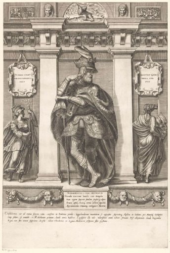 Portrait of Childebert I, King of Austrasia