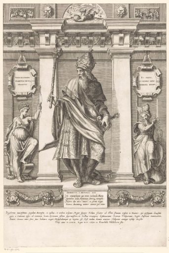 Portrait of Sigebert I, King of Austrasia