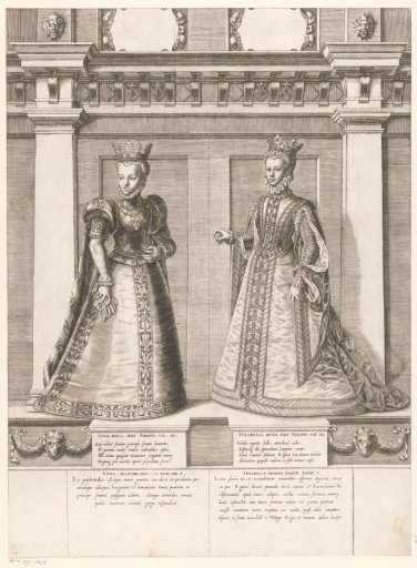 Double Portrait of Anna-Maria of Austria and Isabella of Spain