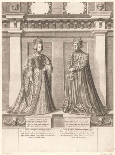 Double Portrait of Isabella of Portugal and Empress Anna