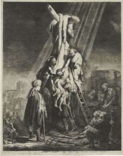 The descent from the cross: second plate