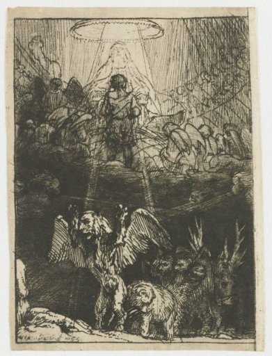 Daniel's vision of the four beasts