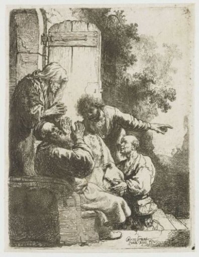 Joseph's coat brought to Jacob